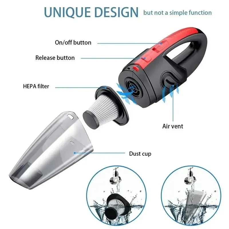 Portable Vacuum Cleaner Powerful