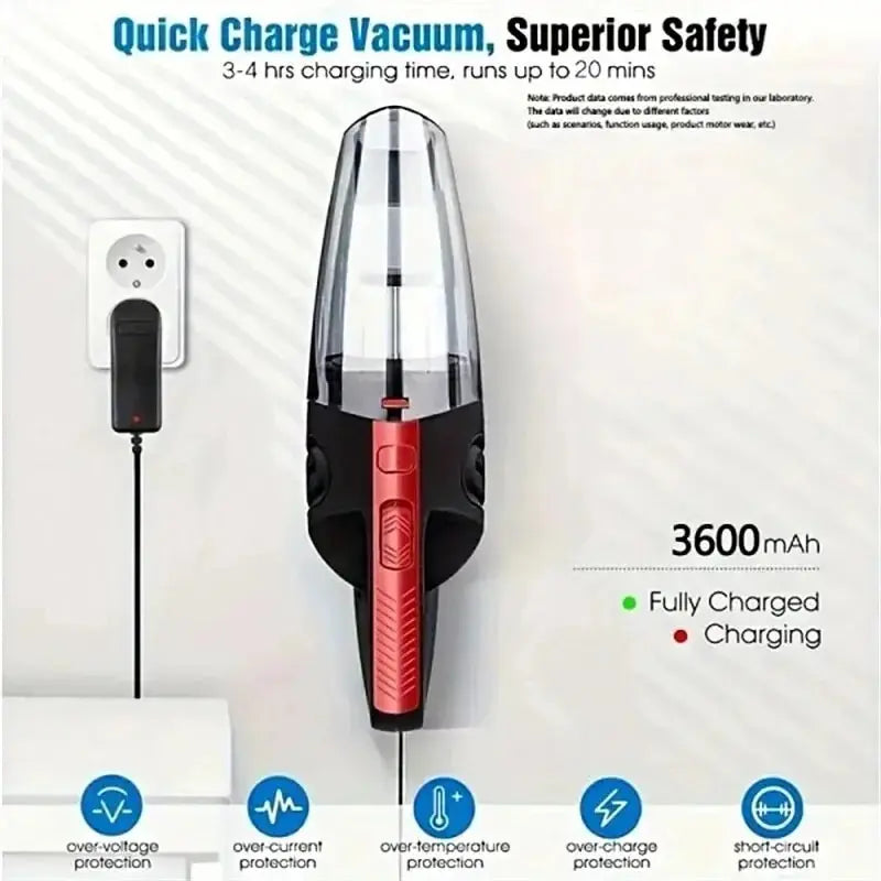 Portable Vacuum Cleaner Powerful