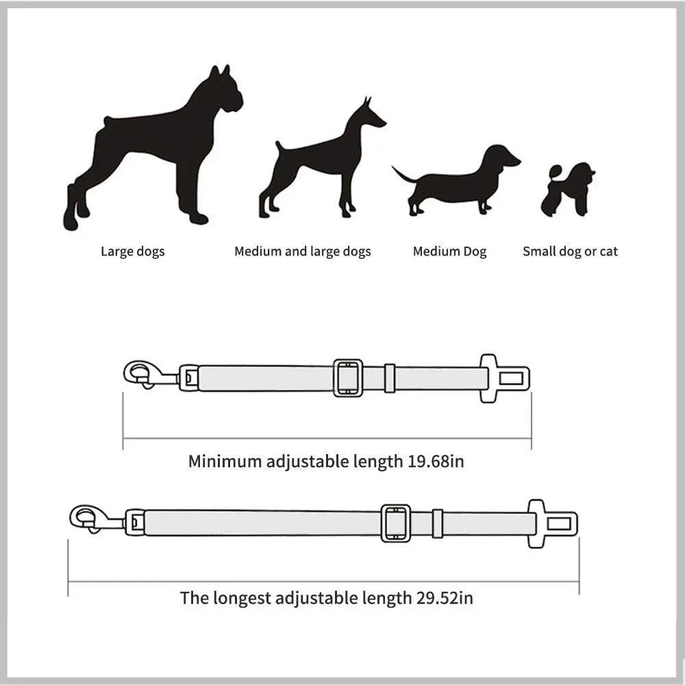 Adjustable Pet Car Seat