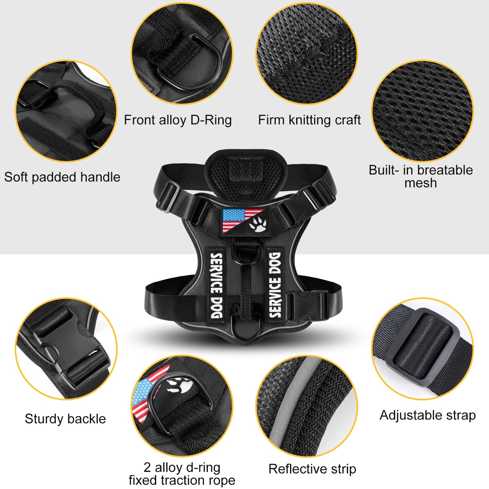 Service Dog Harness