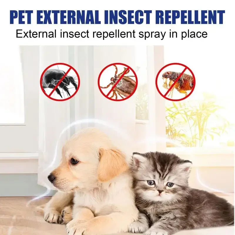 Pet Dog Cat Anti Flea Drops 100ml