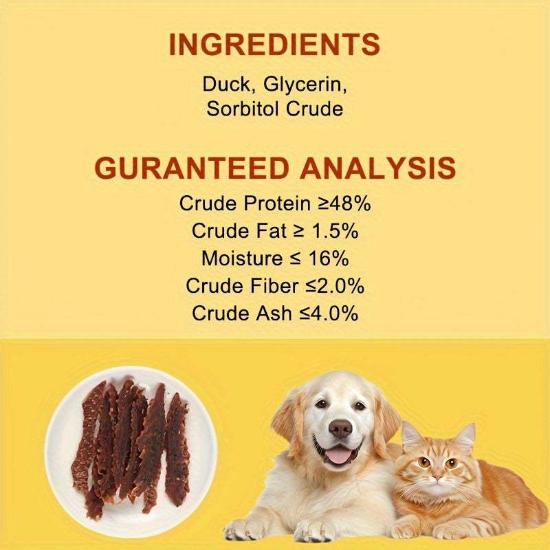 Healthy Duck Meat Snacks for Dogs: Long-lasting, High-Protein Training Treats