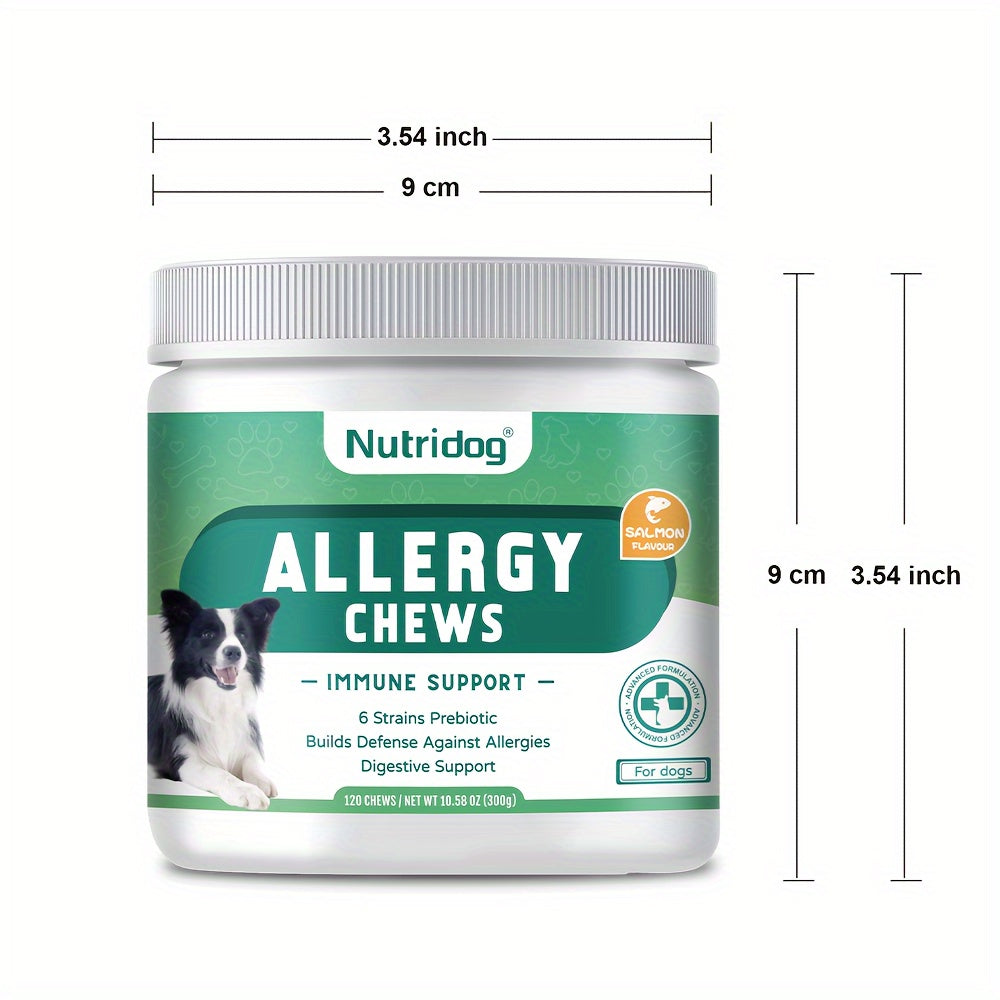 Nutridog Anti-Allergy Dog Chews: Premium Quality, All-Natural Ingredients