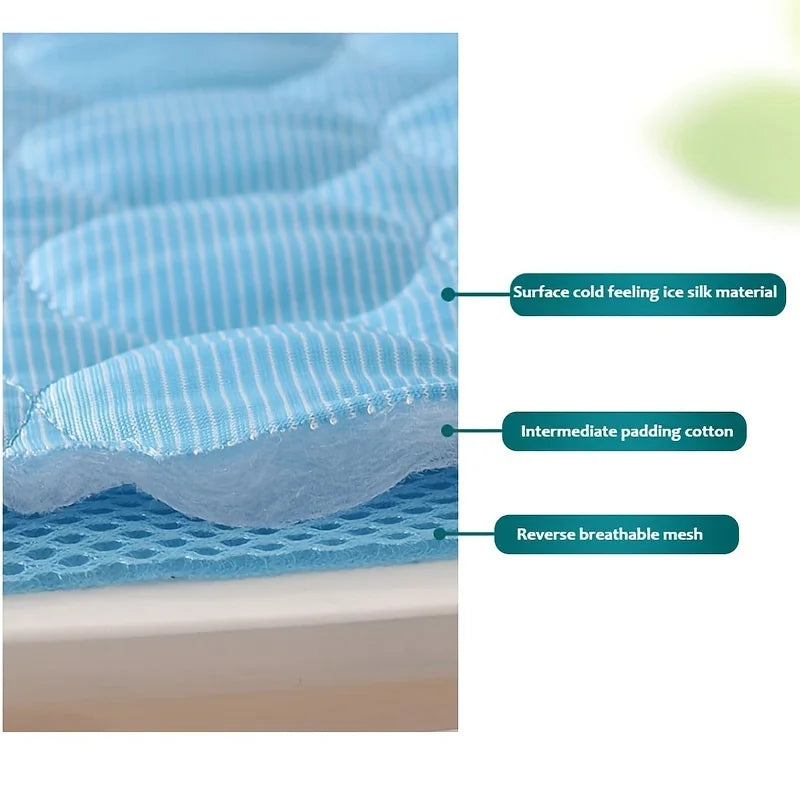 Dog Cooling Mat Summer Pet Cold Bed