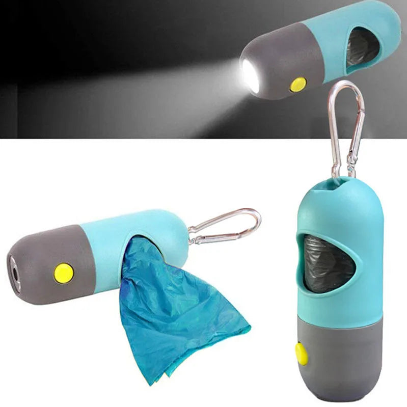 Degradable Dog Poop Bag Dispenser LED light