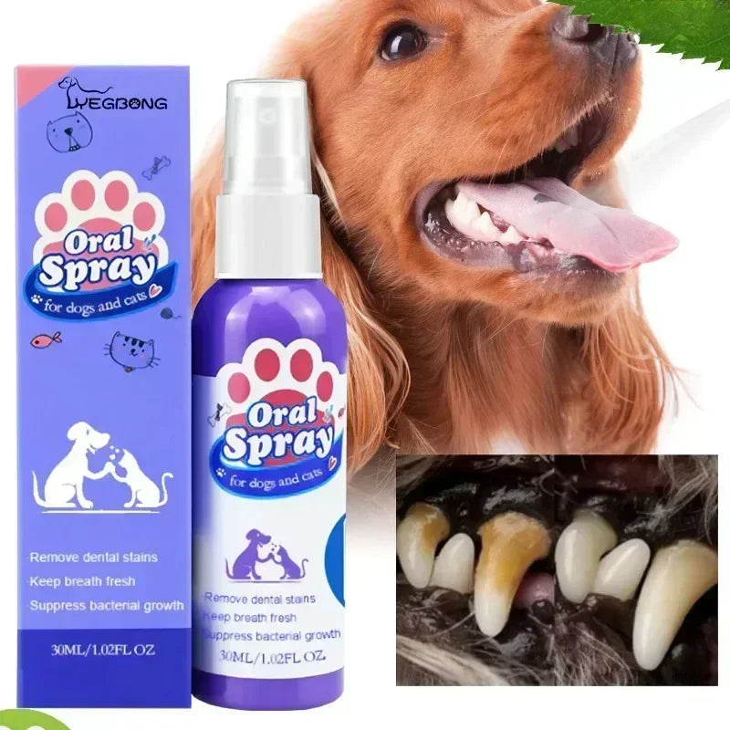 Pet Teeth Cleaning Spray Oral