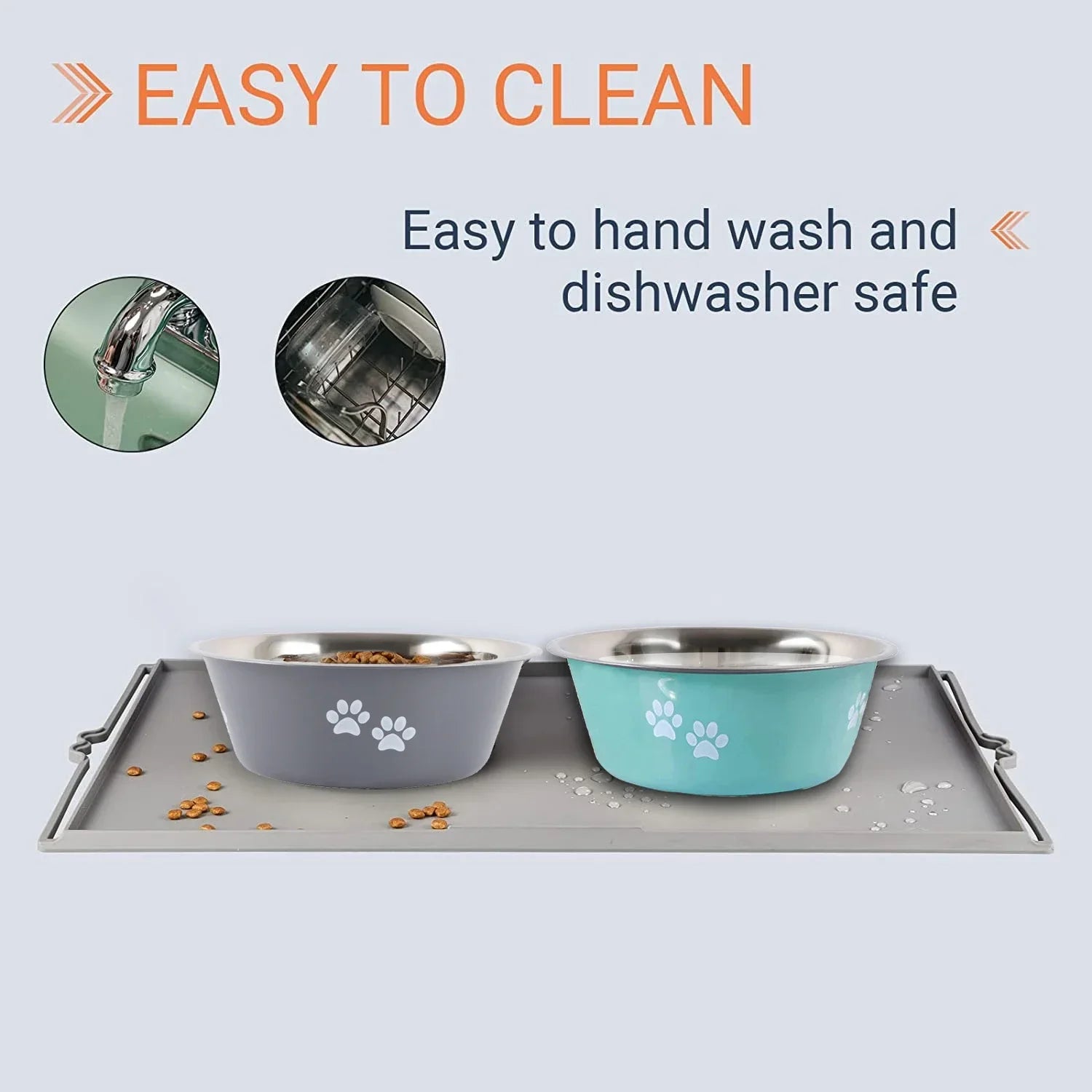 Non-slip Dog Bowls For Small Medium Large Dog