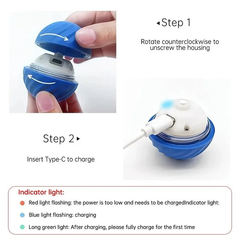 Dog Toy Ball Automatic Moving