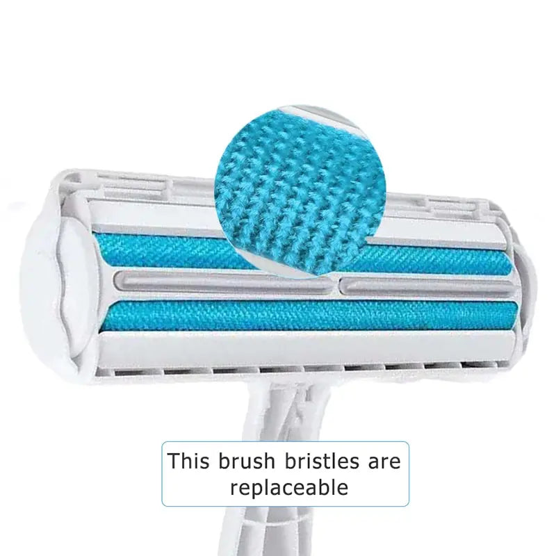 One Hand Operate Way Pet Hair Remover Roller Removing