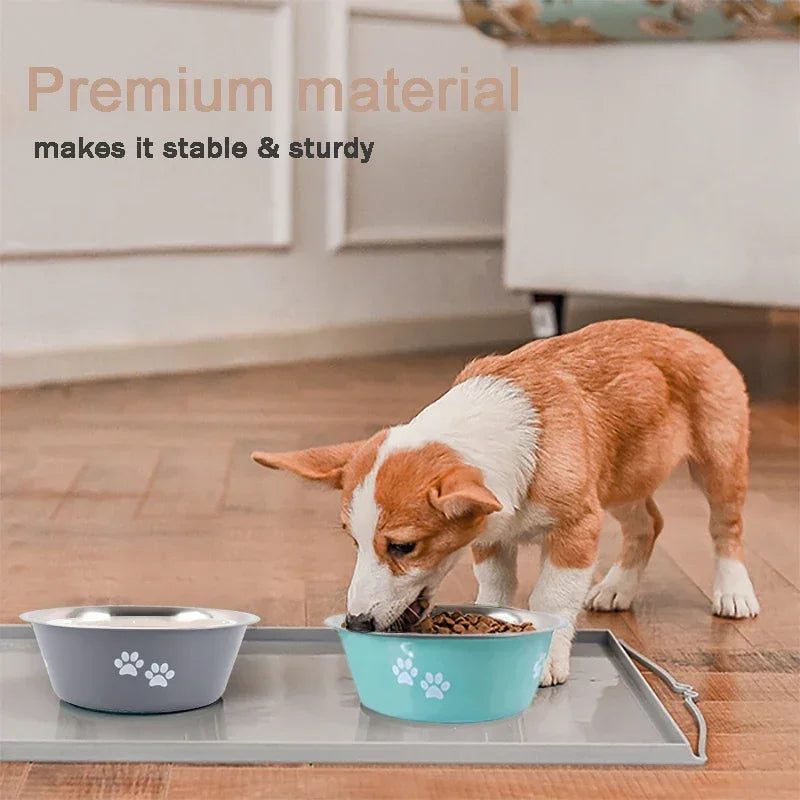 Non-slip Dog Bowls For Small Medium Large Dog