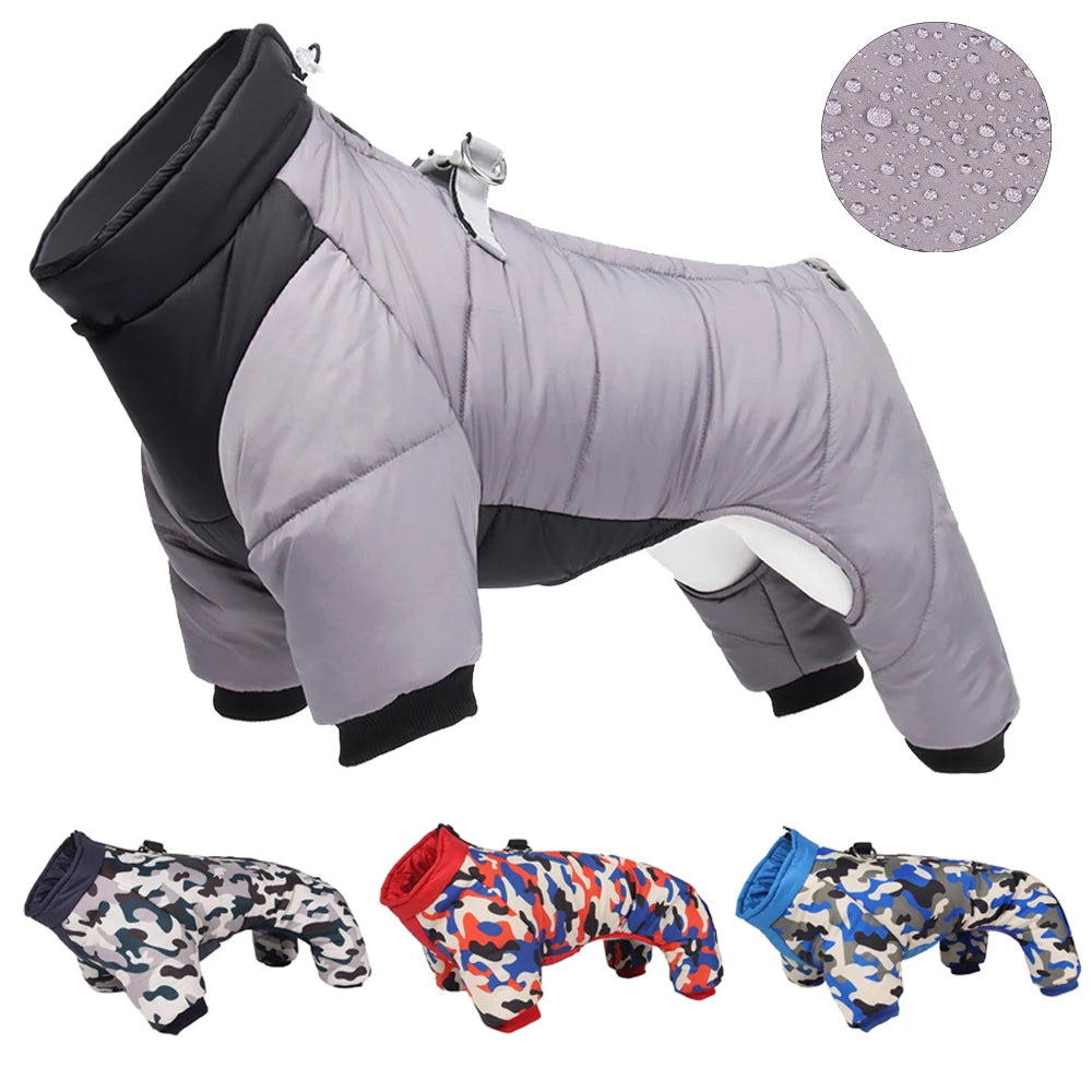 Winter Warm Thicken Pet Dog Jacket Waterproof