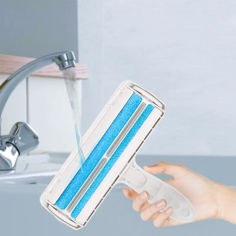 One Hand Operate Way Pet Hair Remover Roller Removing